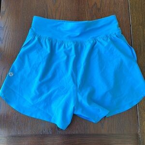 Blue Lululemon Fast and Free Reflective High-Rise
Classic-Fit Short 3"